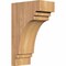 Ekena Millwork Pescadero Smooth Corbel, Western Red Cedar, 3 1/2"W x 6"D x 10"H COR04X06X10PEC00SWR - alternate 1